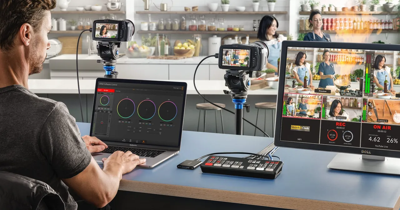 Régie de captation live multi-caméras